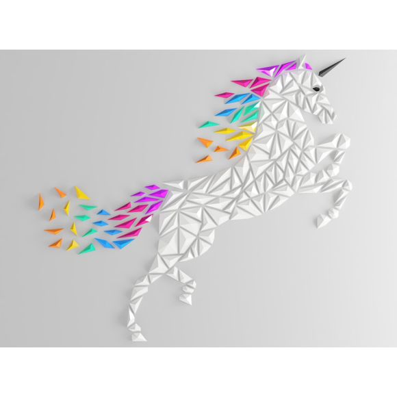 DGEmily Unicorn Wall Art | Large-Scale Wall Decor | Custom Sizes!! - Picture 3 of 12